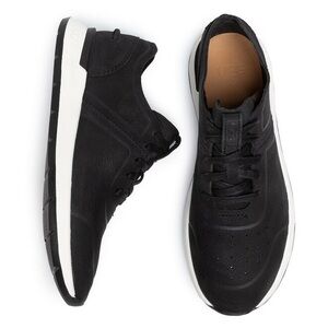 UGG Adaleen Black Suede Sneakers 8